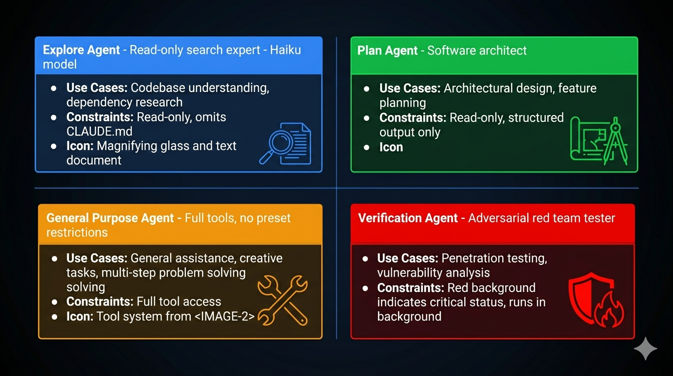 Four Agent Types